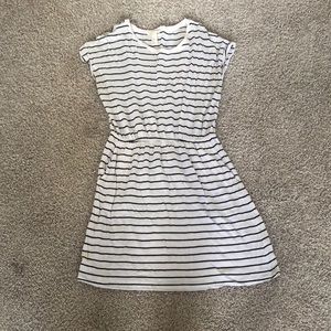 Striped H&M basic dress